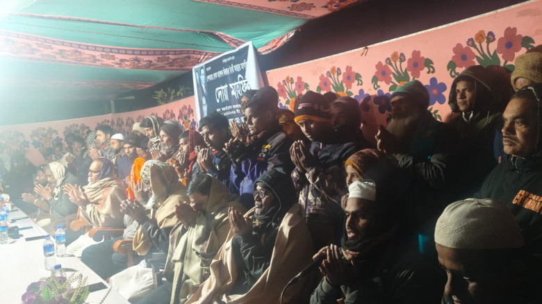 ভোলাহাটে দেশমাতা বেগম খালেদা জিয়ার বিদ্রোহী  আত্মার মাগফিরাত