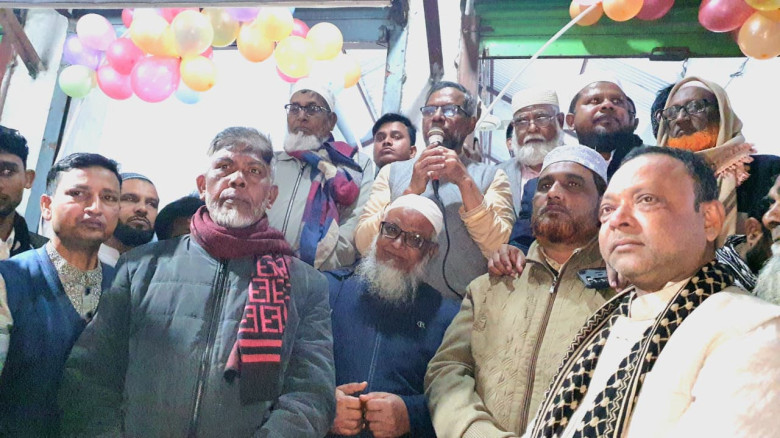 খলিফা পাড়া বটতলা ধানের শীষের  নির্বাচনী  অফিস শুভ  উদ্বোধন