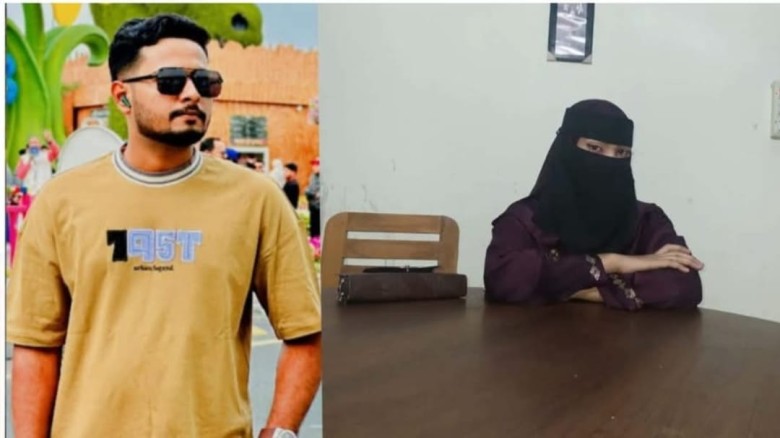 নাসিরনগরে বিয়ের দাবিতে প্রেমিকের বাড়ীতে  বিষের বোতল হাতে ০৫ 