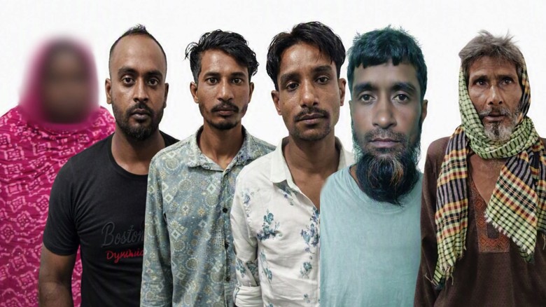 রাজশাহীতে পৃথক মাদকবিরোধী অভিযানে নারীসহ ৫ মাদক ব্যবসায়ী ও ১