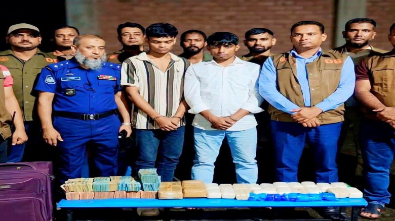 গোপালগঞ্জে ৬৪ হাজার ১২৩ পিস ইয়াবাসহ দুই মাদক ব্যবসায়ী গ্রেপ্