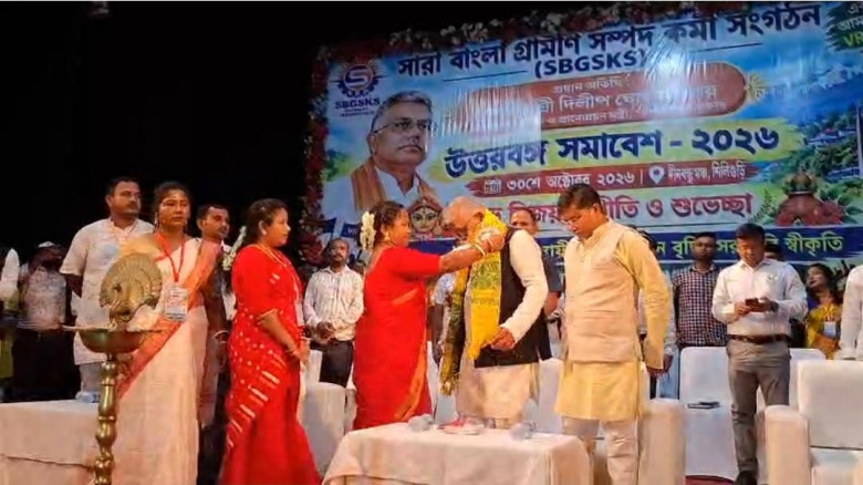 পঞ্চায়েত মন্ত্রী দিলীপ ঘোষের আশ্বাস, গ্রামীণ উন্নয়নের উপর 